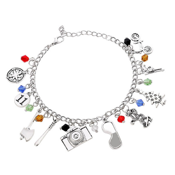 Økse Cykel Træformet Vedhæng Armbånd Mænd Kvinder Legering Justerbar Fashionabel Elegant Armbånd Smykker