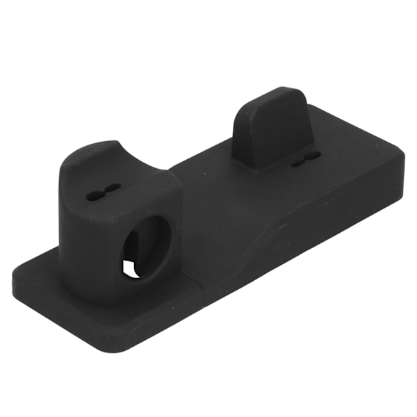 3 i 1 Silikon Ladestasjon Stativ Skrivebords Ladestasjon for IPhone 11 Pro for IOS Watch 6 Svart