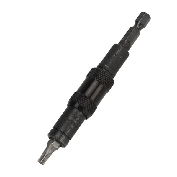 Mini Socketnøkkel Multi Angle 10 i 1 6,35 mm Hurtigutløser Skrutrekkersett med 10 Bor for Håndreparasjon DIY Verktøy Alle Svart