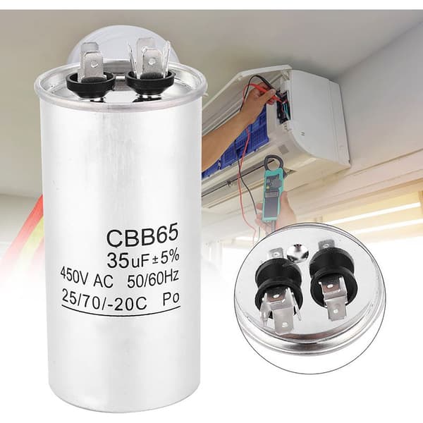 CBB65 35µF 450V aluminiumstartkondensator til klimaanlæg