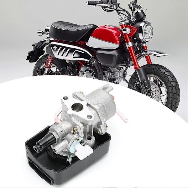 Sopiva kaasutin, 47cc 49cc moottorin kaasutin paneeli-ilmansuodattimella, 2-tahti korvaava Mini ATV Dirt Bike -pyörään