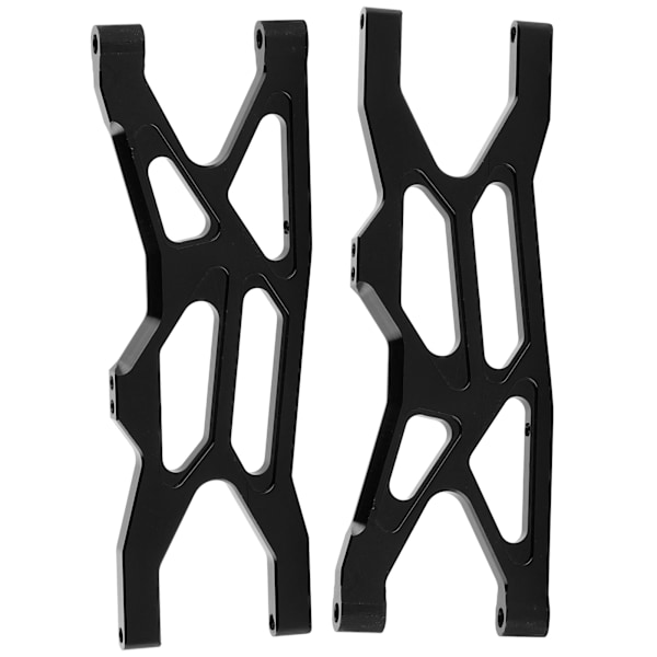1 par aluminiumlegering bakre nedre svingarm tillbehör delar passar för ARRMA 1/10 RC bil svart