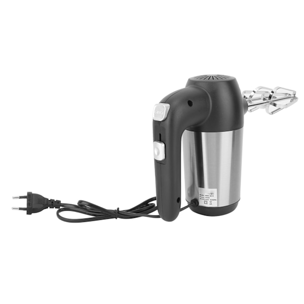450W elektrisk håndmixer 304 rustfrit stål 5 gear hastighed dej fyld mixer med piskeris til køkken EU stik 220V
