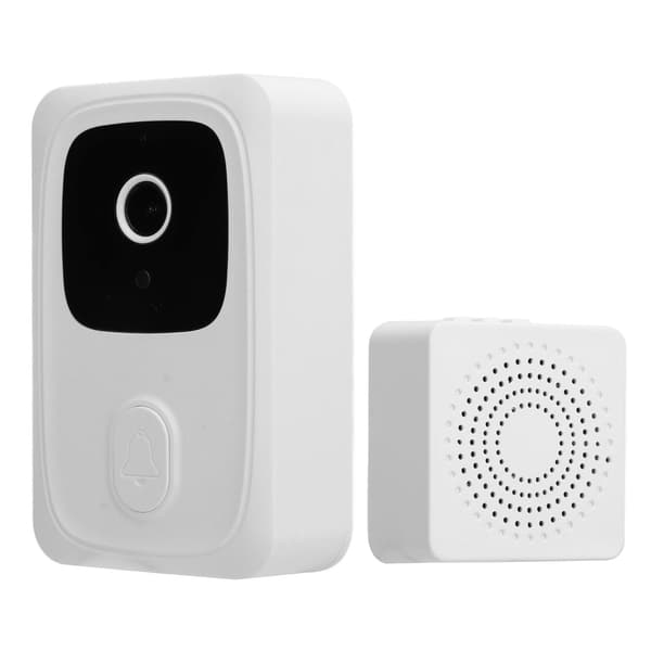 Smart Video Dörrklocka Låg Strömförbrukning Lång Räckvidd HD Mörkerseende 2-vägs Intercom Trådlös Dörrklocka Kamera