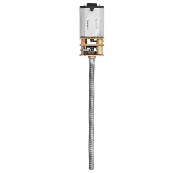 DC 6V lineaarivaihteistomoottorin lyijyruuvivaihdelaatikko M3x55mm 90 rpm kodinkonerobotille