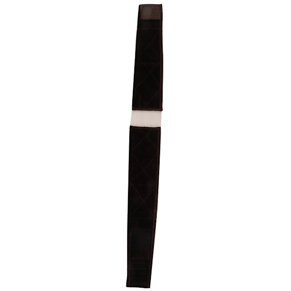 Flexibelt justerbart perukgrepp Scarf Huvud Hårband Wiggery tillbehör (brun)