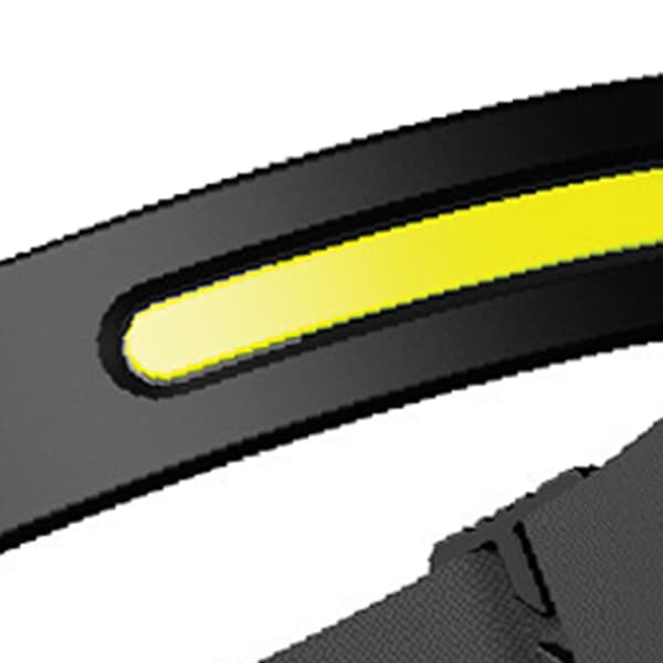 LED-hodelykt USB-oppladbar bevegelsessensor COB LED-hodelykt lommelykt for utendørs fiske løping