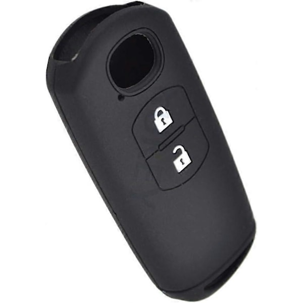 2 Knapper Silikon Bilnøkkel Deksel Etui for Mazda 2 3 5 6 CX-3 CX-5 CX-7 CX-9 Speed Miata MX5 Fjernkontroll 2 3 4 Knapper