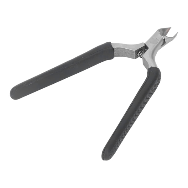 Professionell nagelbandstrimmer i rostfritt stål Dead Skin Remover Inline fjäderhalkbeständig nagelbandstrimmer Svart