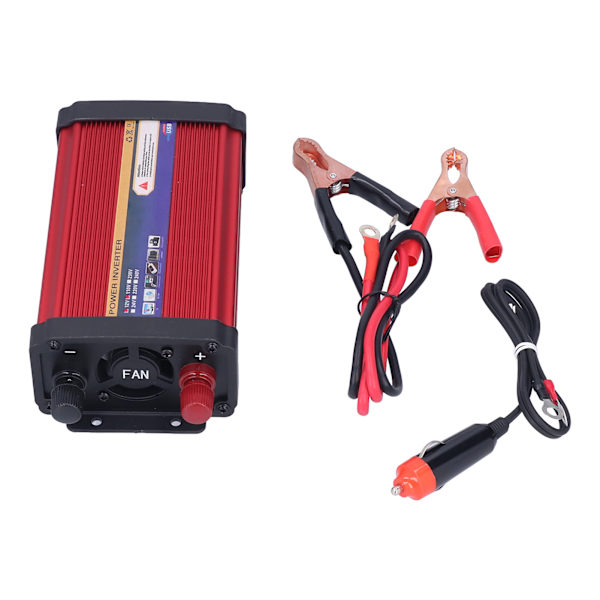 Bilstrømomformer modifisert sinuskurvekonverter dobbel USB-porter 650W hurtiglading for arbeidsturer 12V‑110V