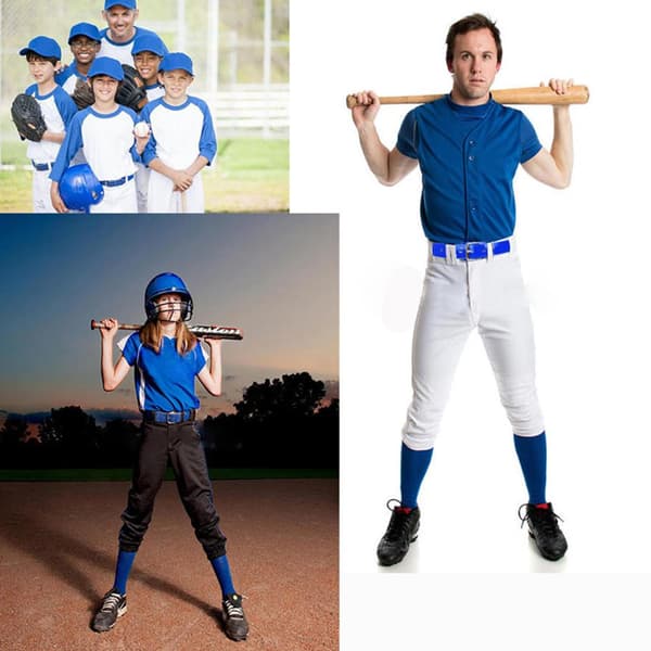 Baseballbelte Softballbelte Justerbart midjebelte for ungdom og voksne