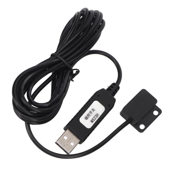 USB Magnetisk Sensorbryter Tilpassbar Svart ABS Bredt Kompatibel USB-Tastaturbryterkabel for Skriverovervåking