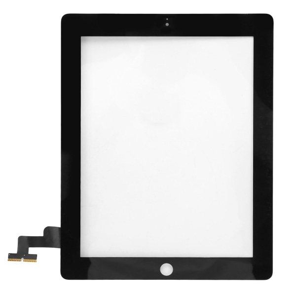 Tablet Digitizer Skärm Akryl Ersättning Tablet Digitizer Touch Screen för IOS 2 Tablet Svart
