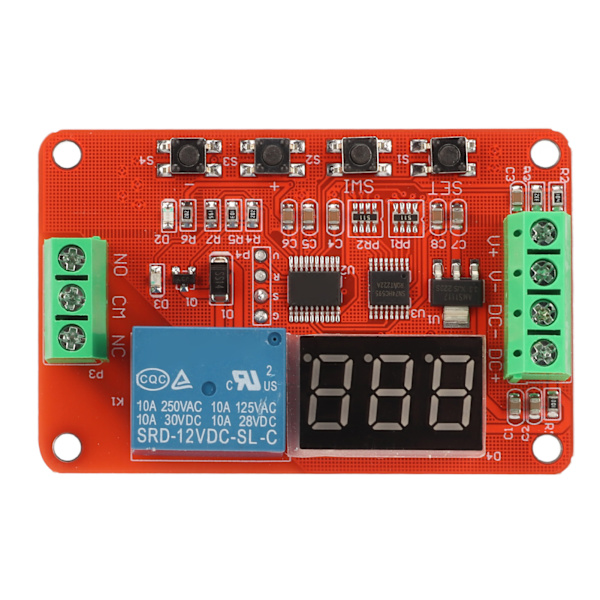 DVB01 Digital Voltage Comparator Spänningsmätning Laddning Urladdning Överspänning Underspänning Överbelastningsskyddsmodul 12V