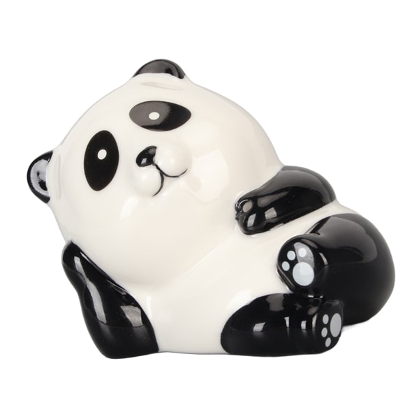 Panda Rökelsebrännare Vit Porslin Söt naturtrogen Stree Relief Rökelsepinnehållare för meditationsdekoration inomhus