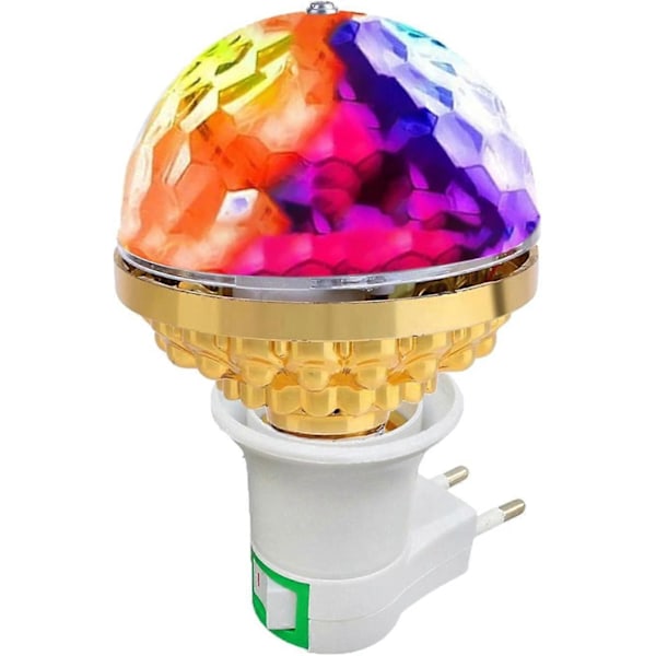 Roterande Magisk Boll Lampa 360 Roterande Discolampa med Fjärrkontroll