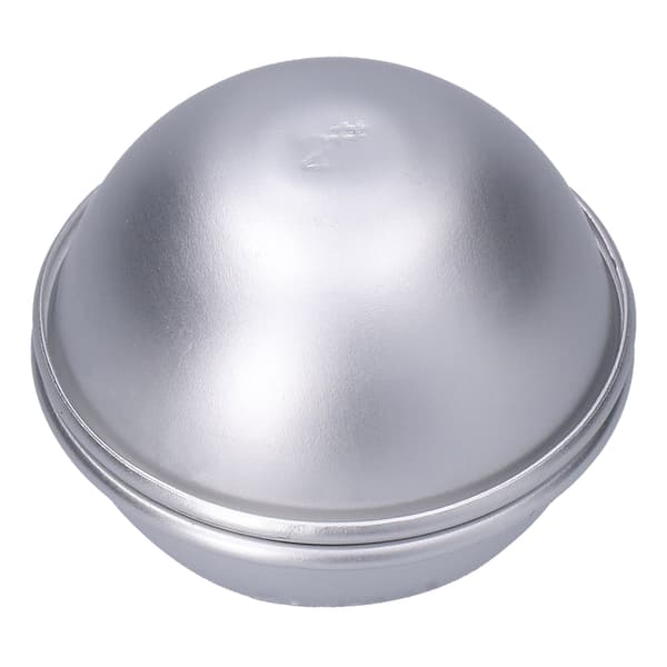 DIY badesaltkugleform husholdningsbærbar aluminiumslegering mousse kage bageform sæt#6
