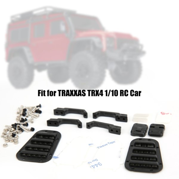 Ovien saranat Kahvat Säleikkö RC lisävaruste Sopii TRAXXAS TRX4 1/10 RC autoon