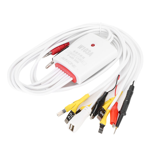 W103A Mobiltelefon Strømforsyning Testkabel Reparation Boot Line Passer til IOS/Samsung