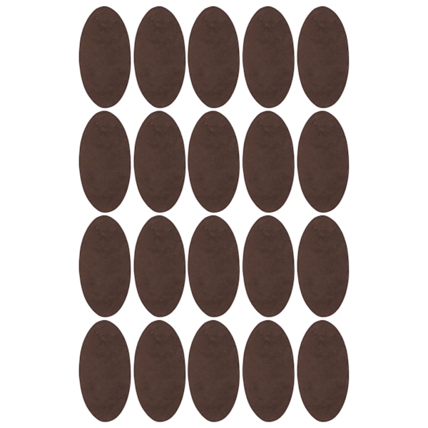 10 par jernlapper flokking lim oval erme albue kne stoff reparasjon DIY dekorasjon 10 par kaffe