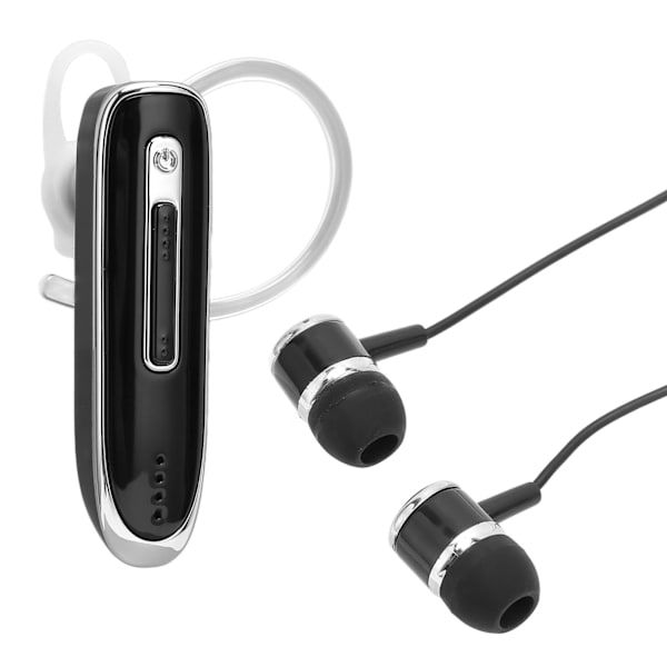 Bluetooth-ørestykke Stilfuld HiFi-stereolyd Klare opkald Enkelt øre til Binaural Sport 4.1 Bluetooth-headset