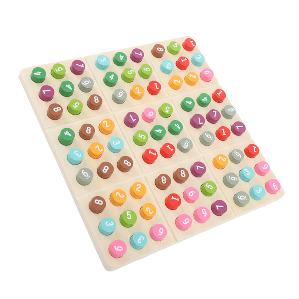 Farget Sudoku Logikkspill Dobbeltsidig To Spillmoduser Matematikk Hjernetrim Leker Tre Sudoku Puslespill Brettspill