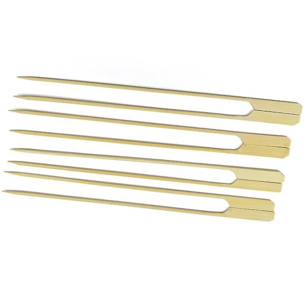 Bambusspett - 100-pack för grillning, kebab, hamburgare, cocktails