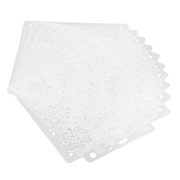 10 kpl Mandala-sapluuna maalauspiirustuskaava DIY-askartelutarvikkeet