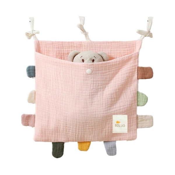 Baby Seng Side Organizer Bomull Seng Oppbevaringspose A