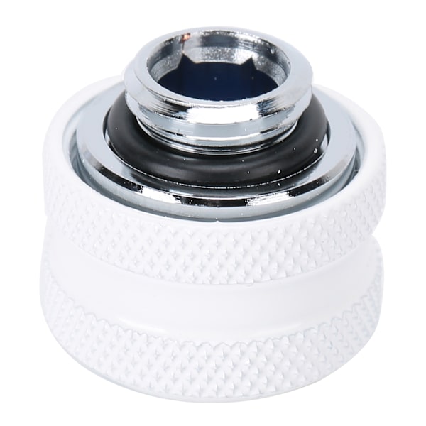Quick Twist Connector G1/4 Extern Gänga Beslag för dator Vattenkylning Hard TubeWhite