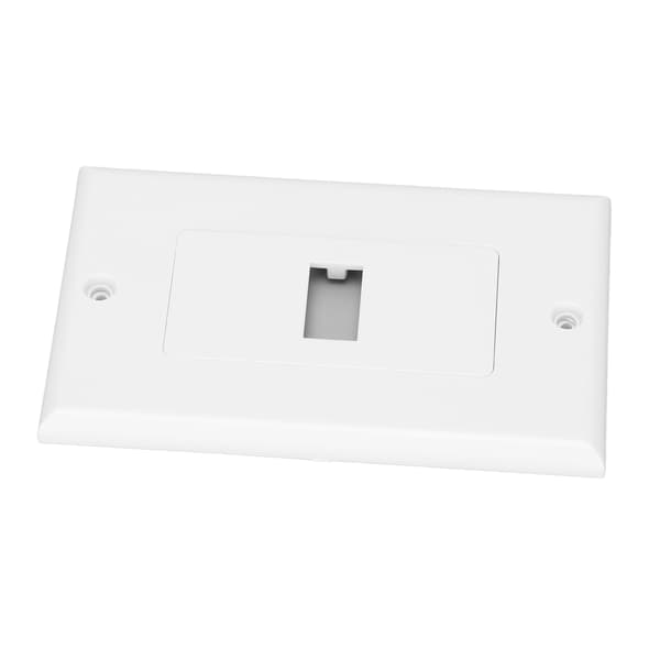 2 kpl HD Multimedia Interface -seinälevy 4K Helppo asennus AV-seinälevy kaapelilla kotiteatteriin