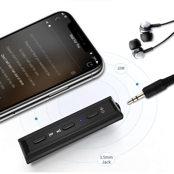 G29 Bluetooth 4.2 Trådløs Mottaker Bil Handsfree Samtaler Kit Audio Musikkadapter