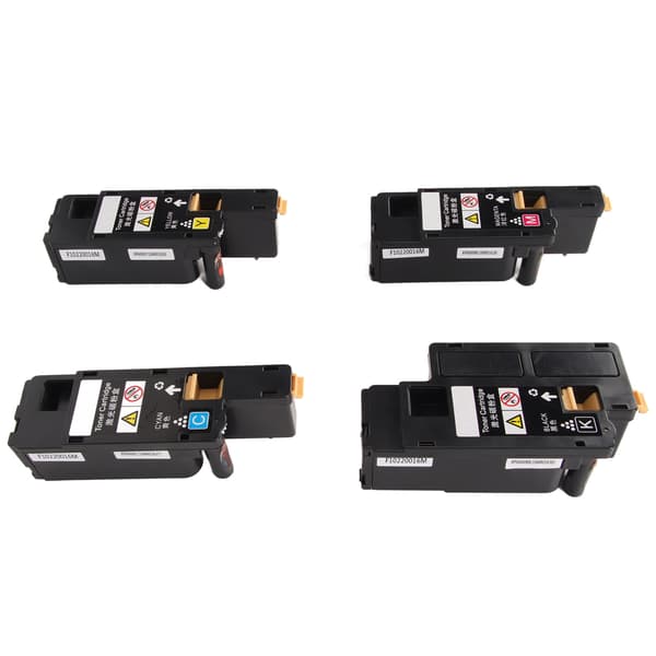 4-pack tonerkassettbytesats för Xerox Phaser 6000 6010 Workcentre 6015 skrivare