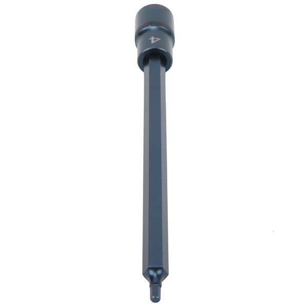 Hex Skruetrækker Bit Socket S2 Legeret Stål Hardware Værktøj 1/2X200XH4 til Skraldenøgle