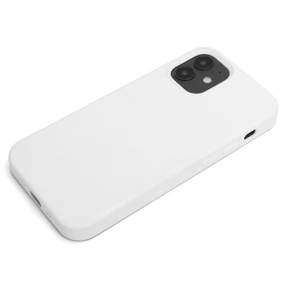 Telefonsilikonskal Skyddsfodral Stötsäkert Mobilskal Passar för IOS 12 Mini (Vit)