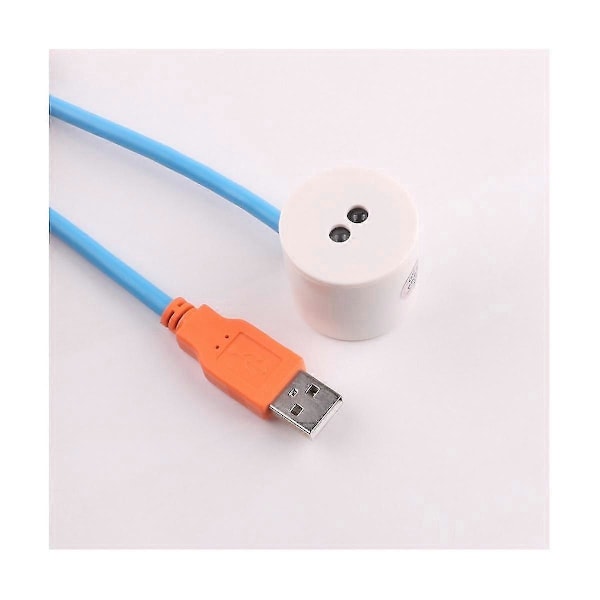 Isolerad USB till IR Infraröd Optisk Adapter kompatibel med Energimätare IEC1107 DLMS KWh Mätarläsare Wa