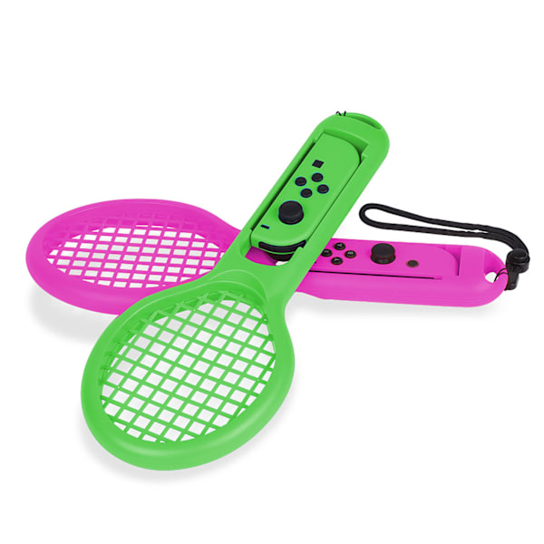 Tennisracket för Tennis Aces-spel Adventure-modell för spelkonsoltillbehör Grön Rosa