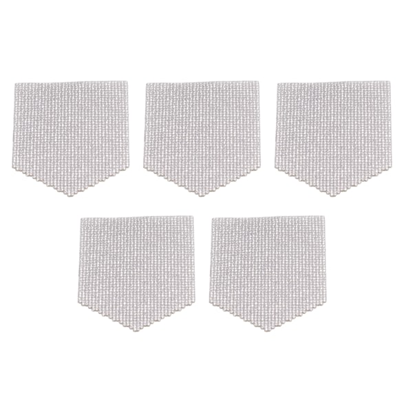 5 st Rhinestone självhäftande ark DIY produktion ljusreflektion design fint utförande självhäftande strass