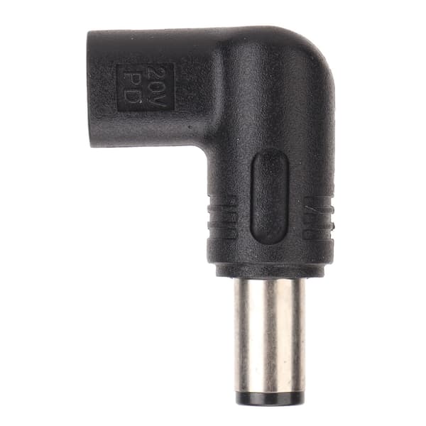 100W PD USB 3.1 Typ C Hon USB C till DC 18.5‑20V 7.4x5.0mm Hanadapter PD Emulator Trigger 90 Grader Vinklad för Dell Bärbar Dator