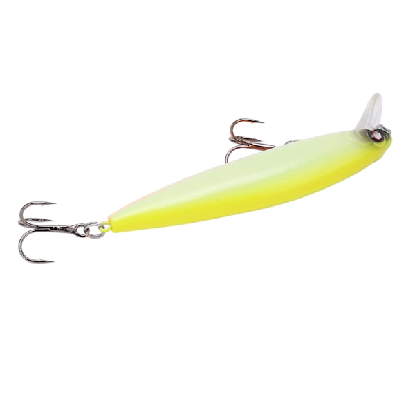 Hård falsk bete 18g Minnow Lure Swimbaits Rostskydd för långskott Saltvatten Båtfiske#3