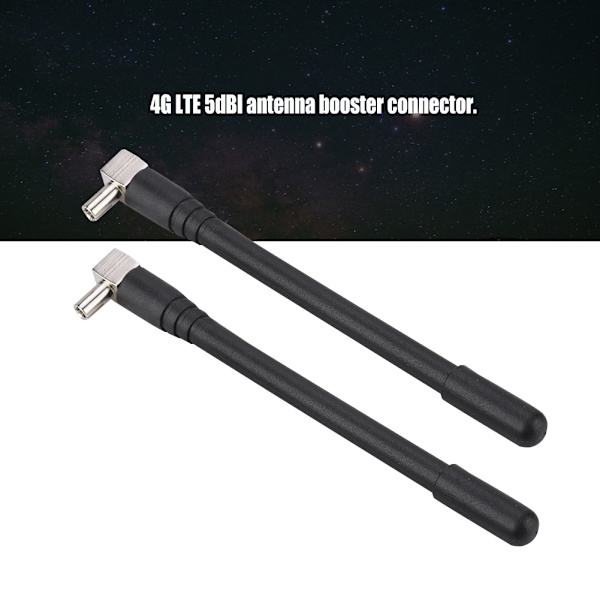 2 STK 4G LTE 5dBi Antenne Booster TS9 stik til Huawei E8372 E5572 E5573 E5572