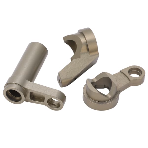 RC Styrespindelkit Aluminiumlegering Stødabsorberende Styreenhed til Traxxas Sledge 1/8 95076‑4 Titanium