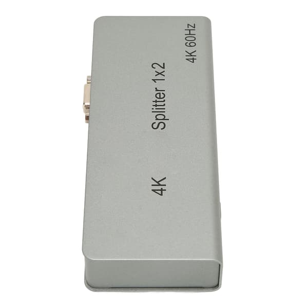 HD Multimedia Interface Splitter 4K 1 ind 2 ud lydvideoduplikator til Xbox til PS4 HDTV 100-240V UK-stik