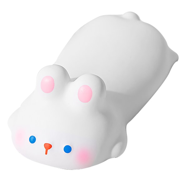 Tangentbord Handledsstöd Tecknad Djurstil Mjuk Bekväm Trötthetsavlastning Tangentbord Handledsskydd för hemmaspel Office White Bunny