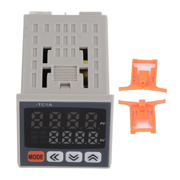 BERM PID Temperaturregulator Digital Intelligent 2 Output Termostat 48x48mm 100ACV‑240ACV