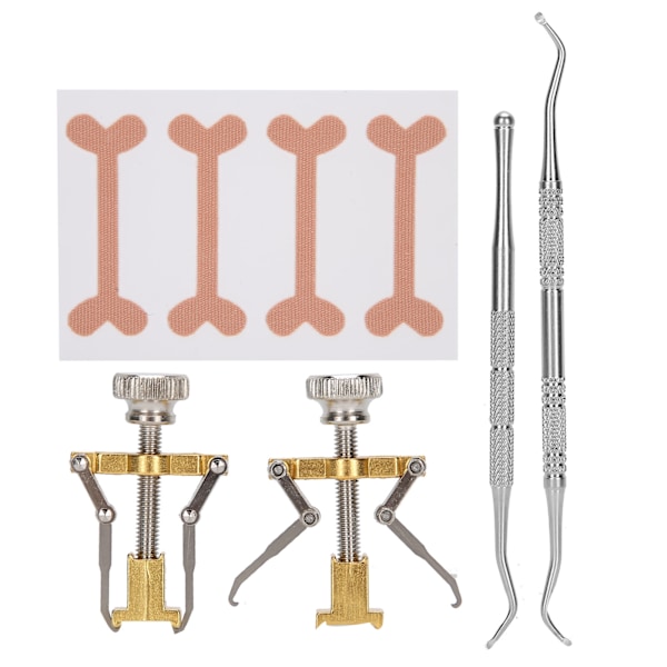 5 st Pedikyrverktygssats Set tånagel Orthotic Correction Fixer Patch Manikyrvård