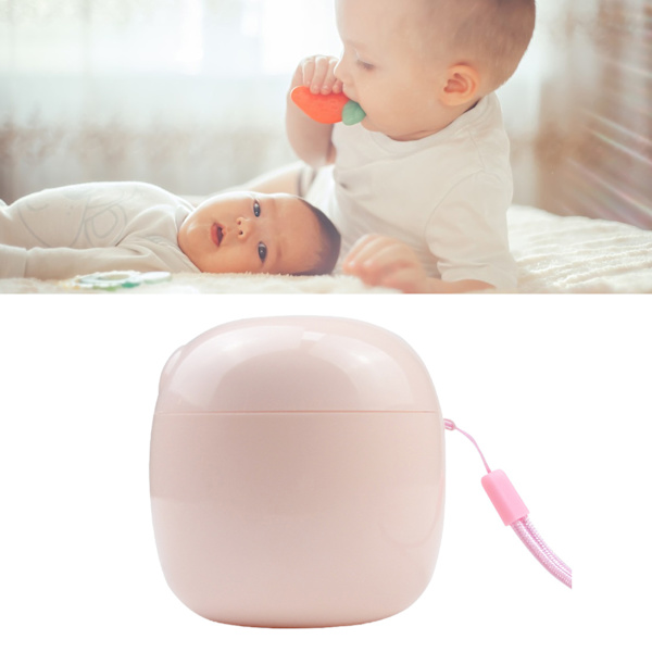UV-smokk steriliseringsboks Høyeffektiv Lang Standby Oppladbar Bærbar Mini Baby Brystvortedesinfektor Rosa