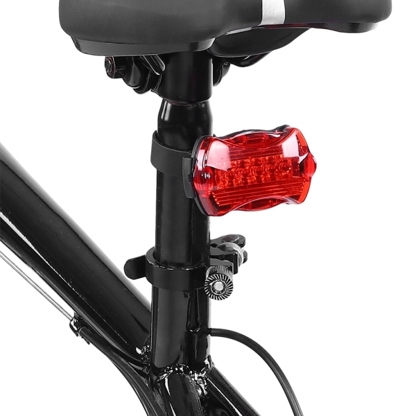 Sykkel Sykkel Sykkel Baklykter Lampe 5 LED Baklykt Baklys Tilbehør