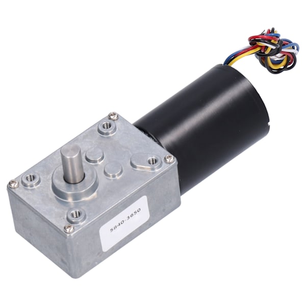 Växelmotor Borstlös Hög Vridmoment Lågt Brusreducerande Metallväxellåda CW CCW 5840‑3650 DC12V80RPM