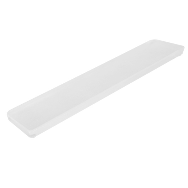 Tastatur Håndledsstøtte Akryl Gaming Keyboard Håndledsstøtte Mekanisk tastatur Ergonomisk håndledsstøtte 104 taster L440mm